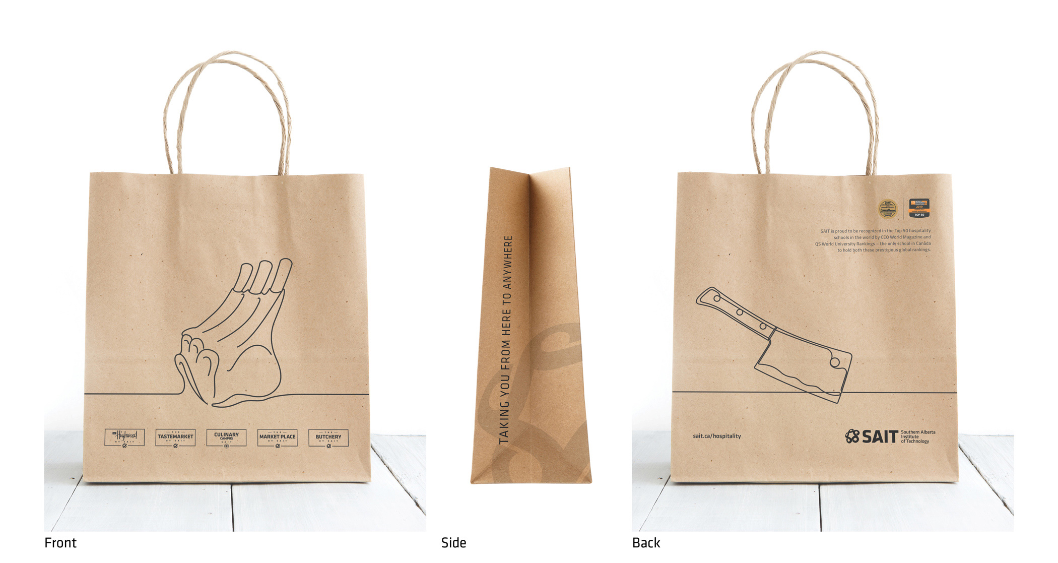 The Butchery Bag Design